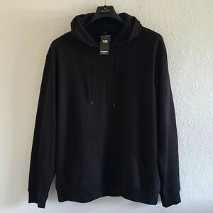 Cocoburry Black Pullover Hoodie Sweatshirt. Sz. XL. NWT.